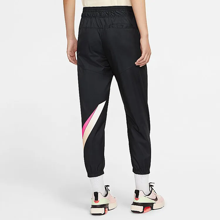 Nike Knitted Sports Pants Women's Black-4