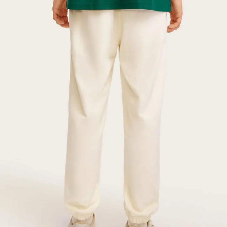 FILA Knitted Sweatpants Men Ivory-5