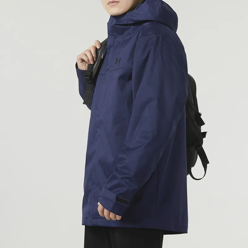 Under Armour Jackets Men Navy Blue-3