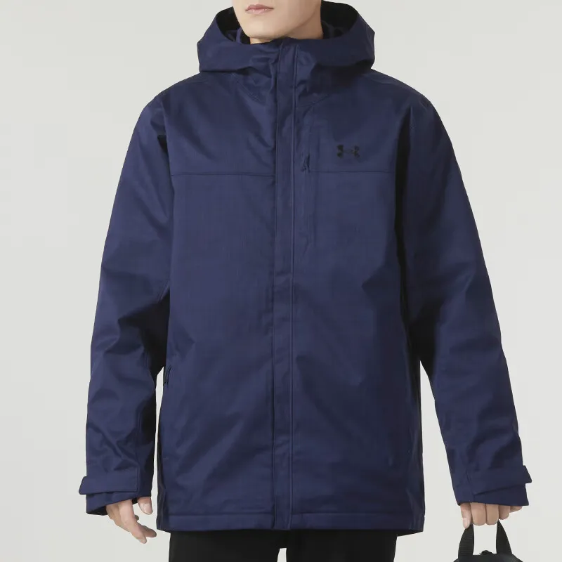 Under Armour Jackets Men Navy Blue-4