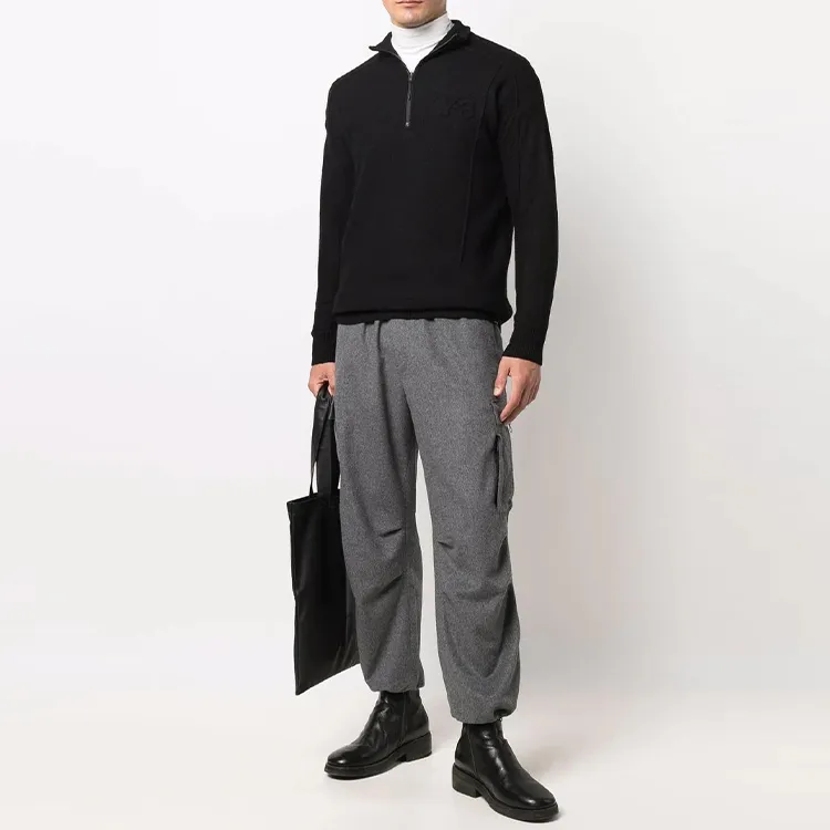 Y 3 Cargo Pants Men Gray-3
