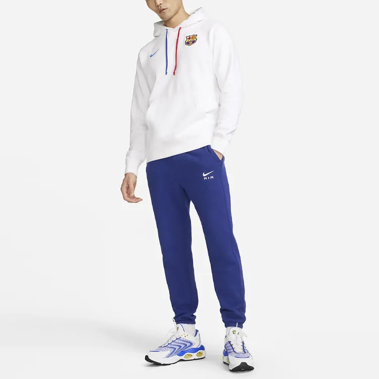 Nike Fc Barcelona Club Men's Nike Soccer French Terry Pullover Hoodie-4