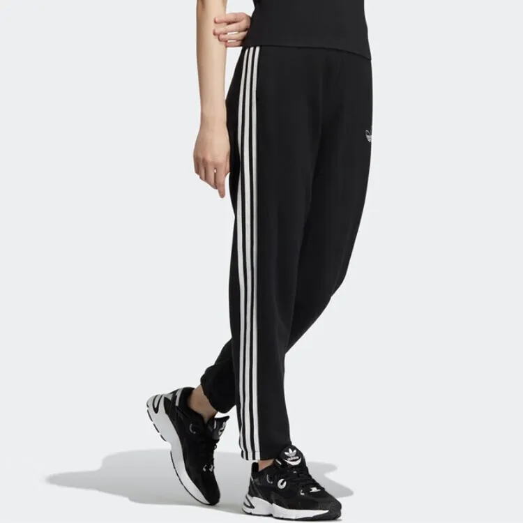Adidas Knitted Sweatpants Women's Black-4