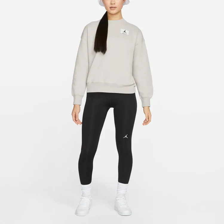 Jordan Sweatshirts Women's Light Iron Ore Gray-2