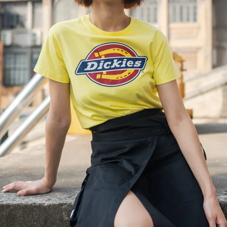 Dickies T-Shirt Women's Lemon Yellow-2