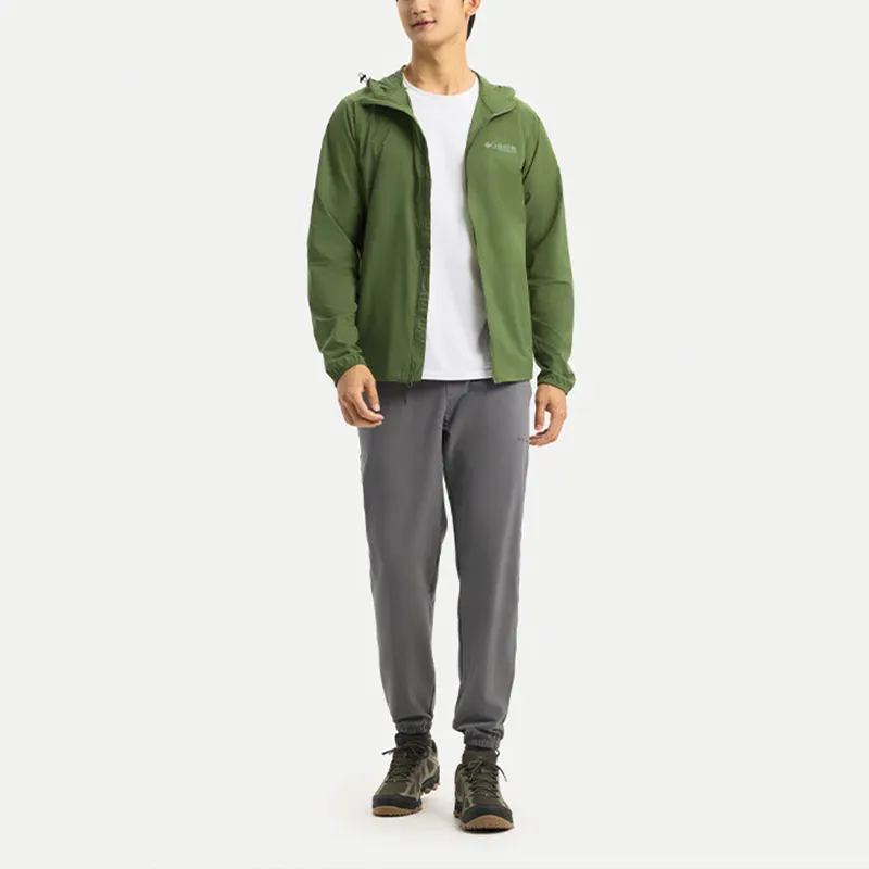 Columbia TITANIUM SS24 Breathable UV Protection Sun Protection Clothing Men's Green-2