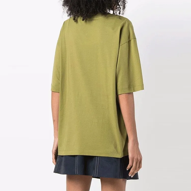 MARNI Logo T Shirt 'Green'-2