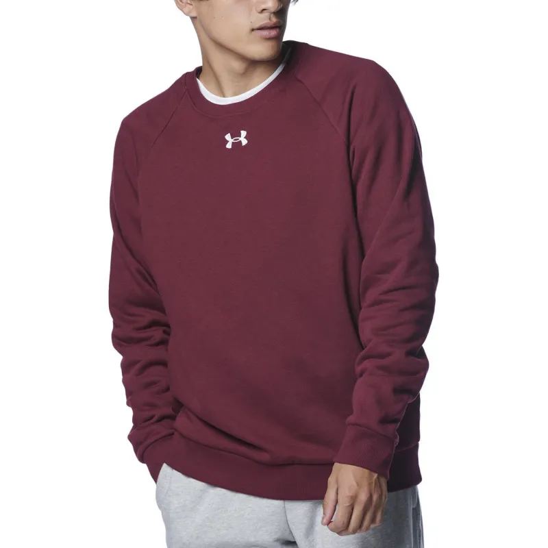 Under Armour Rival Fleece FW24 Sweatshirt Men's Chestnut/White-2
