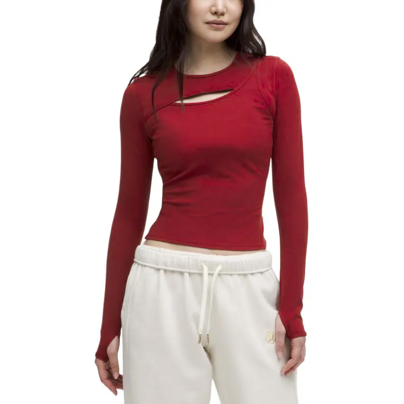 Lululemon Nulu™ T-Shirt Women's Passionate Red-2