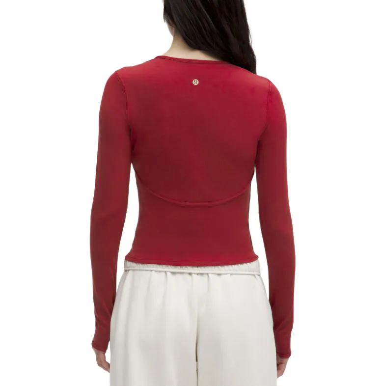 Lululemon Nulu™ T-Shirt Women's Passionate Red-3