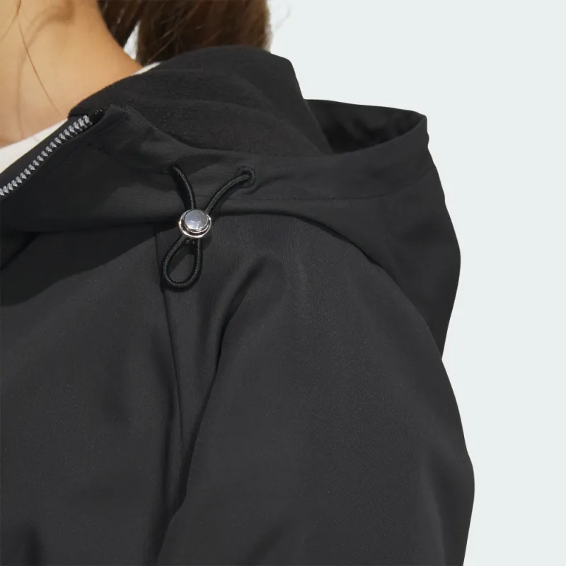 Adidas Jackets Coats Women's Black/Metallic Silver-5