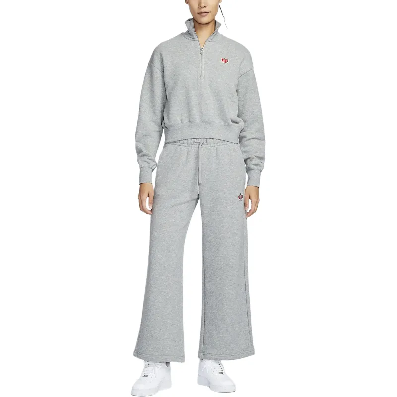 Nike Sportswear Phoenix Fleece Sweatshirt Women's Toned Dark Gray-4