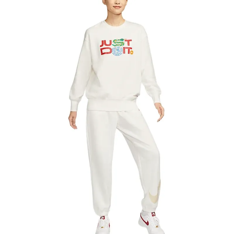 Nike Sportswear AS W NSW OS CREW Sweatshirt Women's White-4