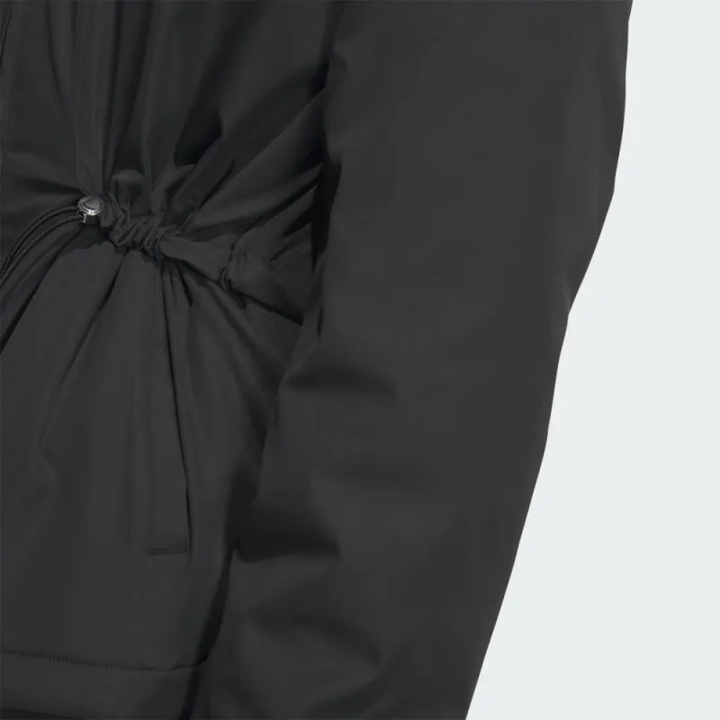 Adidas Jackets Coats Women's Black/Metallic Silver-4