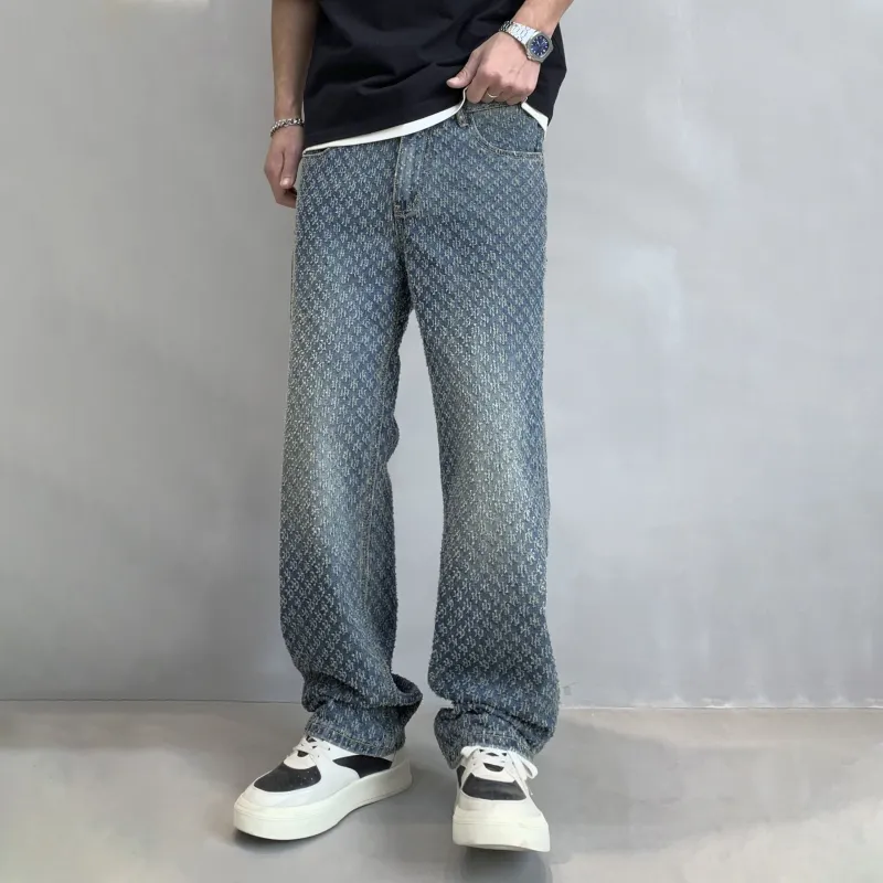 FUERZA Jeans Unisex Blue-4