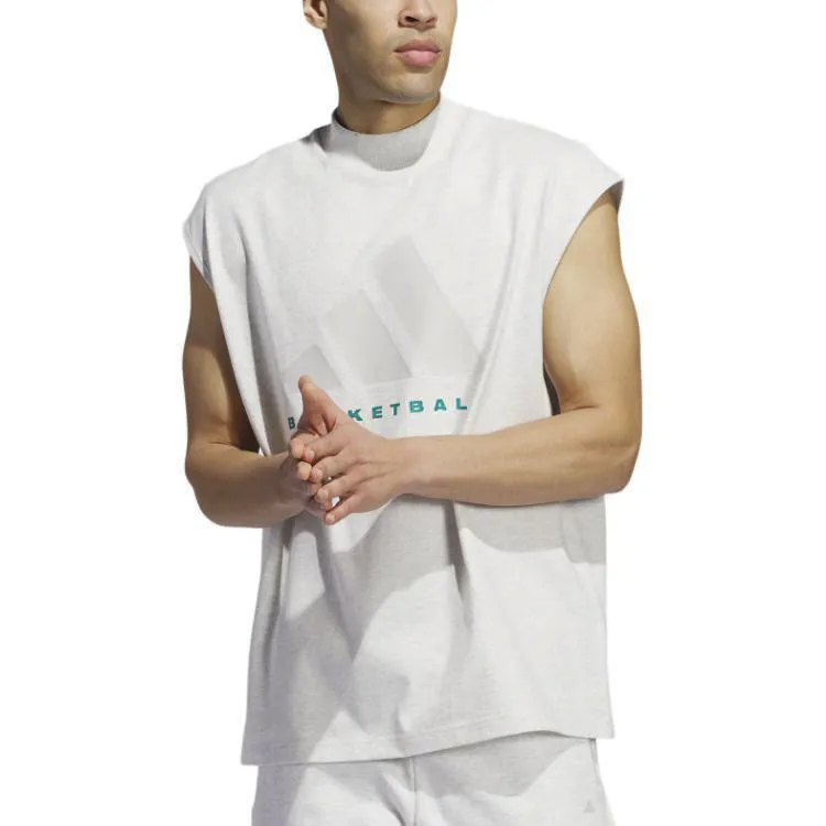 Adidas Free Shipping With AdiClub Adidas Basketball Sleeveless Tee Gender Neutral-2