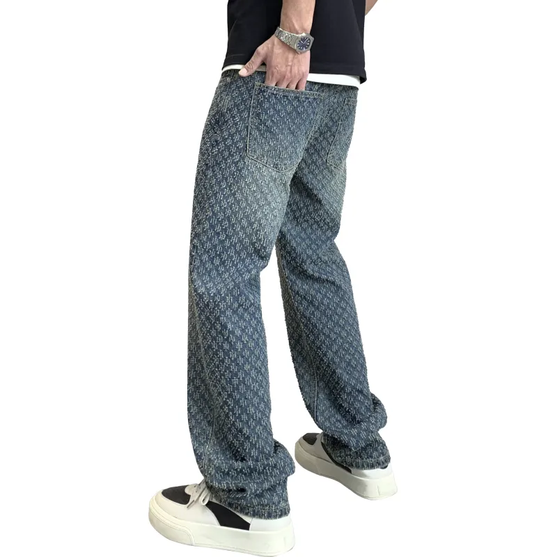 FUERZA Jeans Unisex Blue-3