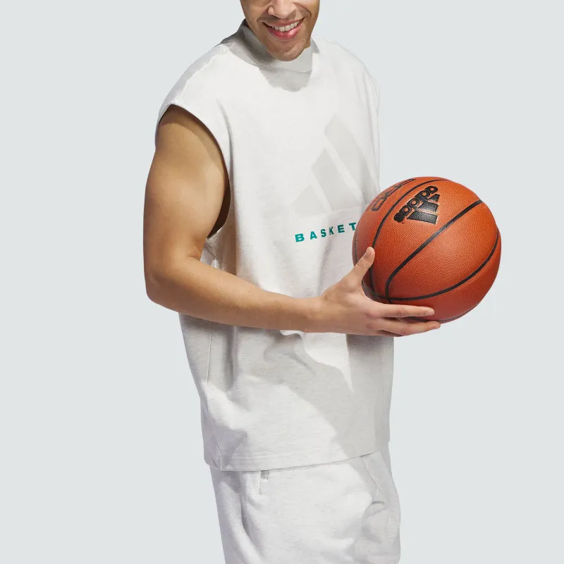 Adidas Free Shipping With AdiClub Adidas Basketball Sleeveless Tee Gender Neutral-4