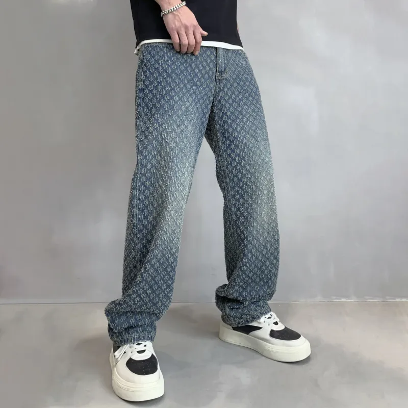 FUERZA Jeans Unisex Blue-5