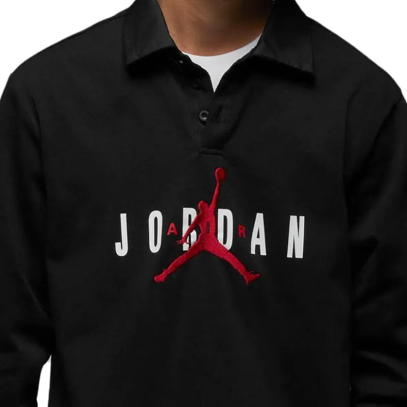 Jordan Polo Shirts Men Black-5