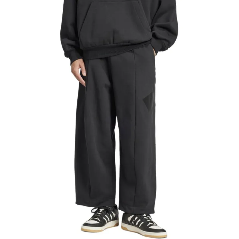 Adidas Knitted Sports Pants Men's Black-2