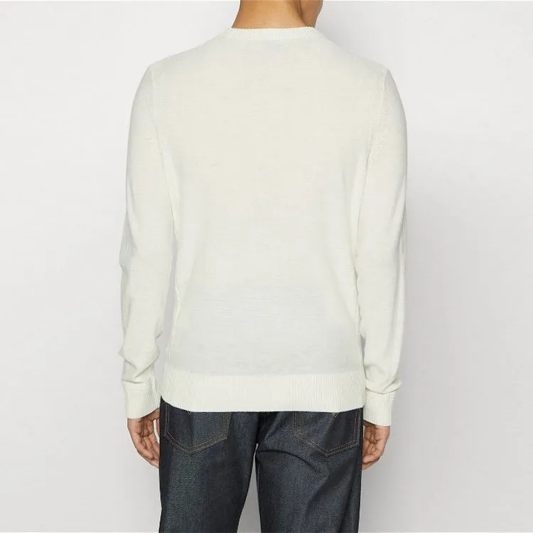HUGO BOSS FW23 Sweater Men's White-3