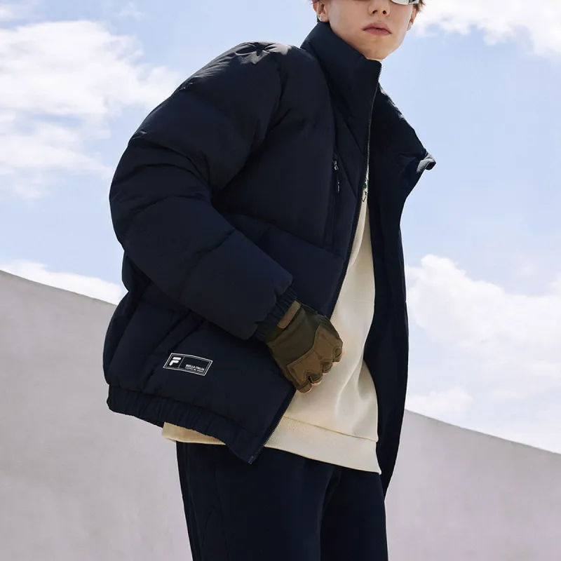 FILA FUSION UNIFORM Down Jacket Men's Jet Black-4