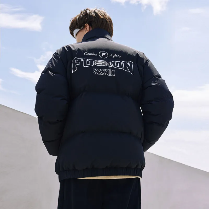 FILA FUSION UNIFORM Down Jacket Men's Jet Black-3