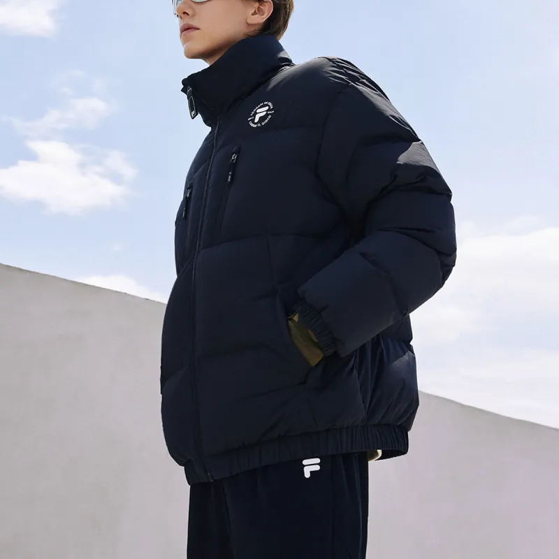 FILA FUSION UNIFORM Down Jacket Men's Jet Black-5