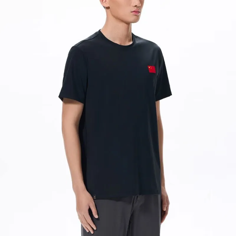Anta T Shirt Men's Night Sea Black-2
