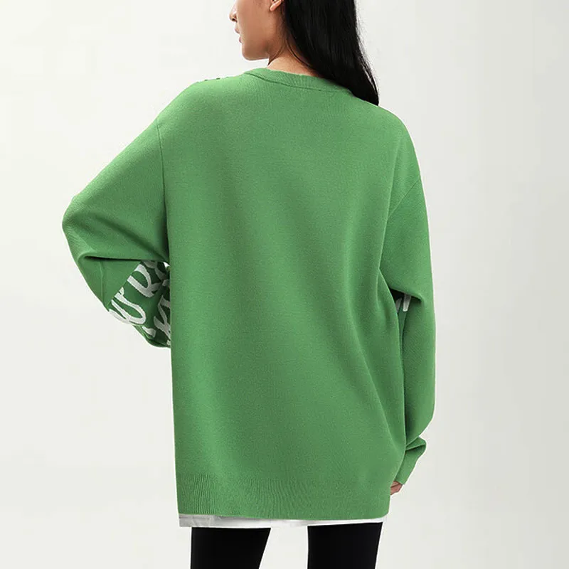 Anta Life Collection Knitwear Unisex Star Fortune Green/Papyrine-3