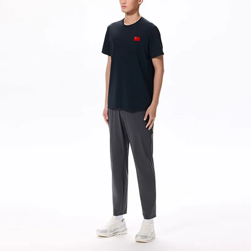 Anta T Shirt Men's Night Sea Black-4