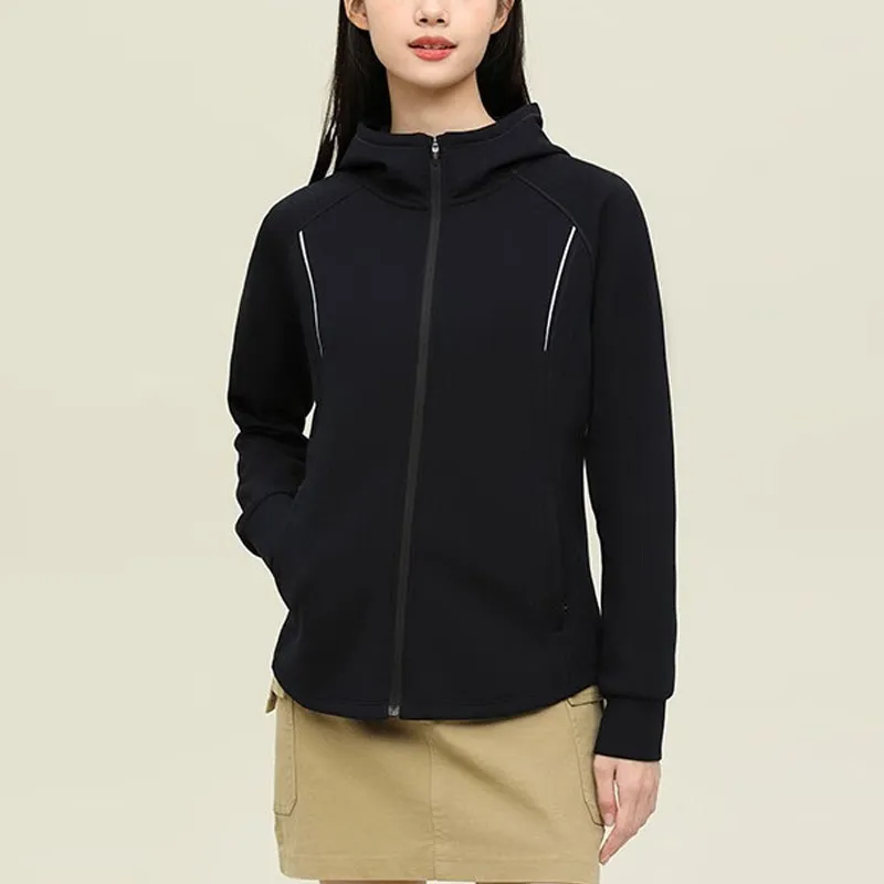 Anta Running Collection Trench Coat Women's Basic Black-2