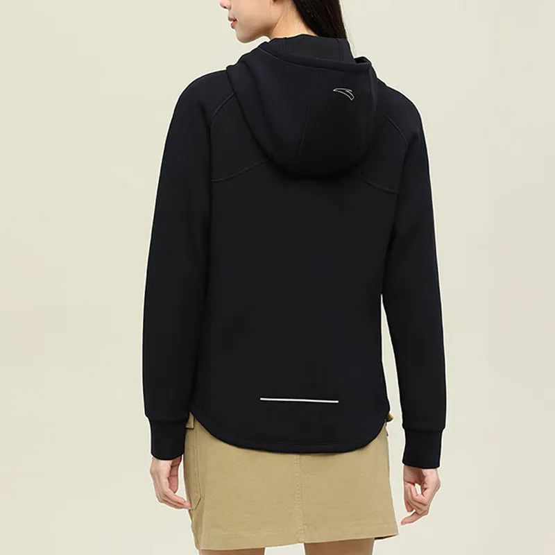 Anta Running Collection Trench Coat Women's Basic Black-3