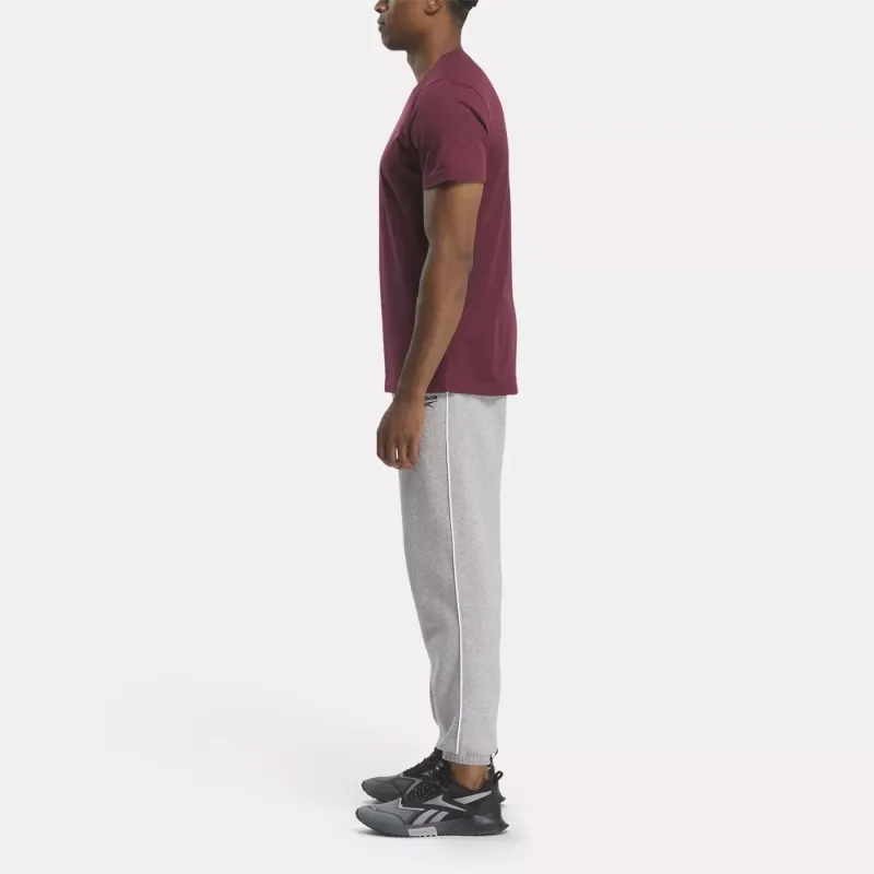 Reebok T-Shirts Men Burgundy-4