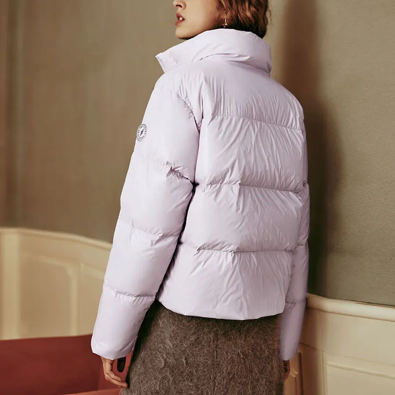 Skechers Down Jacket Women's Tranquil Orchid Purple-3