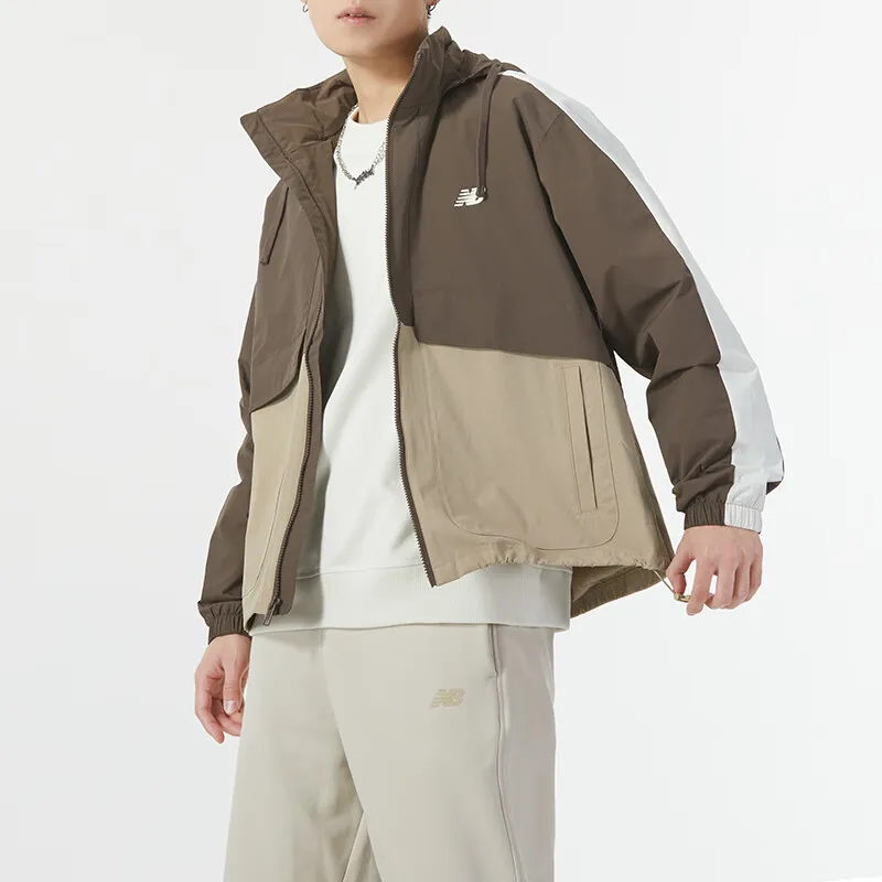 New Balance Jackets Coats Unisex Brown-4