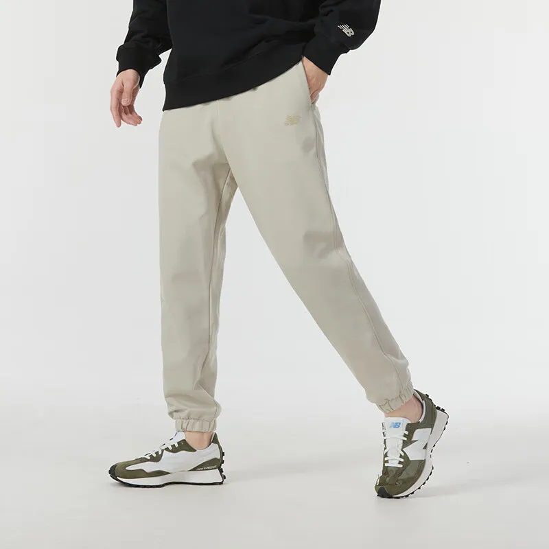 New Balance Knitted Sports Pants Men's Gray-5
