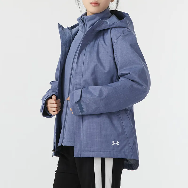Under Armour Jackets Coats Women's Blue Purple-3