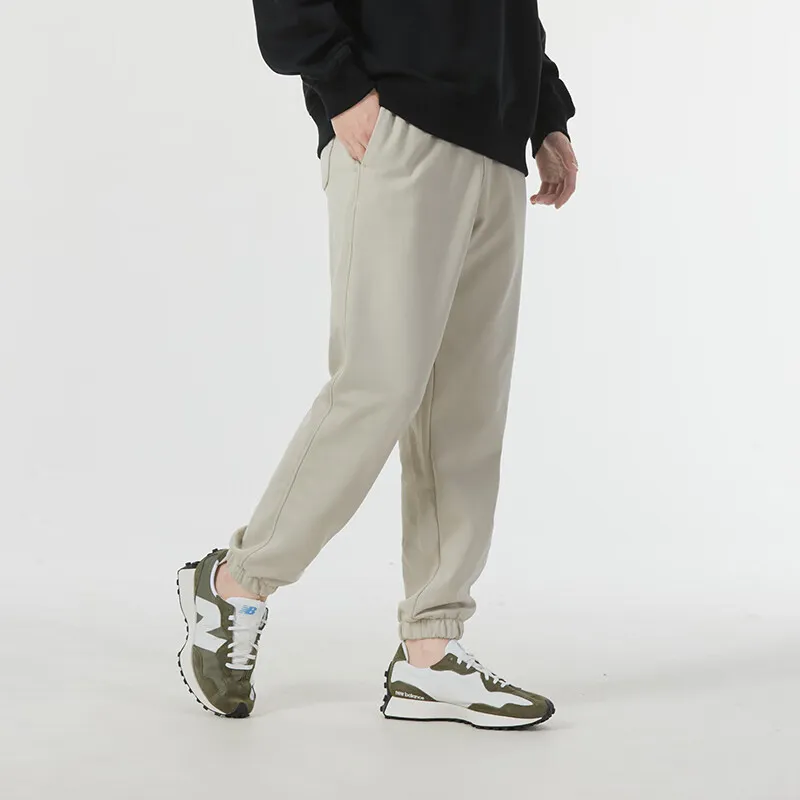 New Balance Knitted Sports Pants Men's Gray-4