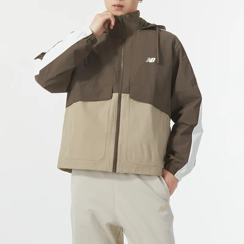 New Balance Jackets Coats Unisex Brown-3