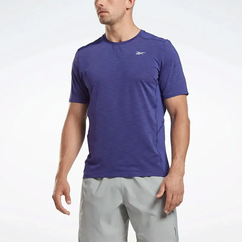 Reebok TS AC SOLID ATHLETE TEE T-Shirt Men's Purple-1
