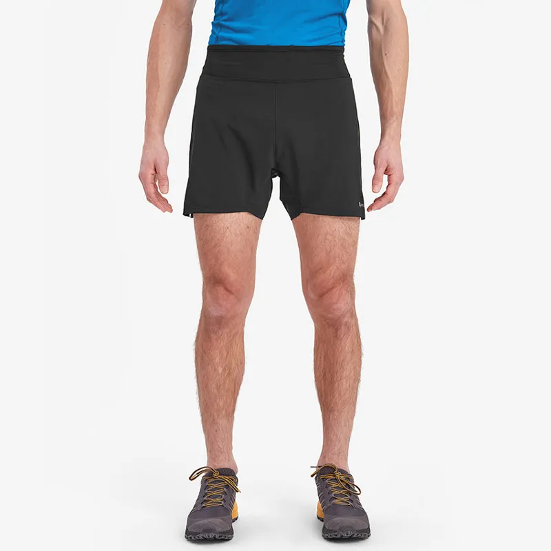 Montane SLIPSTREAM 5' Sports Shorts Men's Black-1