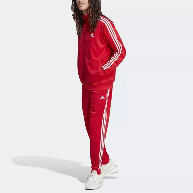 Adidas M 3S TR TT TS Casual Sportswear Men's Red-3