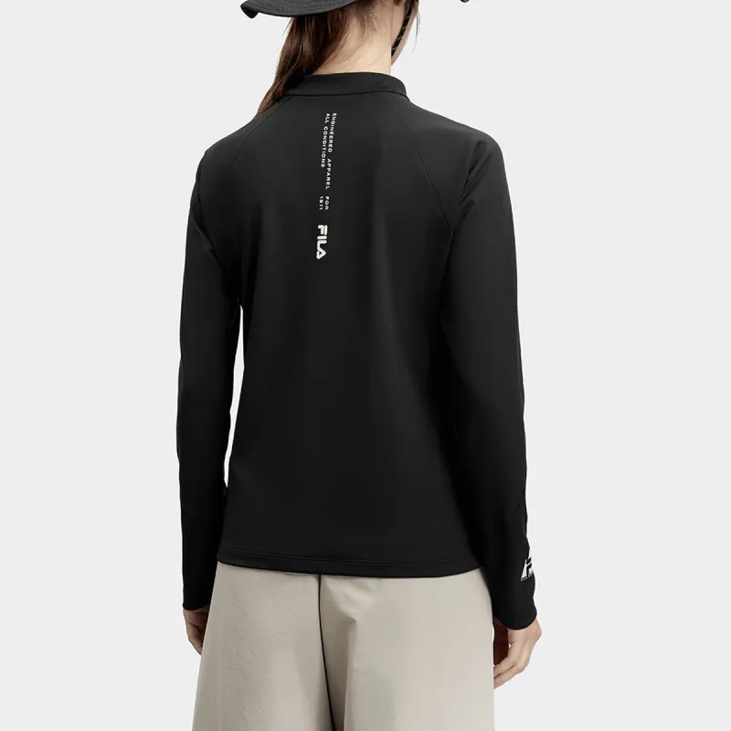 FILA T Shirt Women's Pitch Black-3