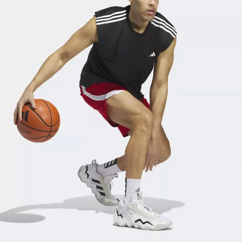 Adidas M ICON SQUAD S Basketball Shorts Men's Red-3