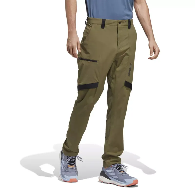 Adidas ZUPAHIKE PTS Casual Pants Men's Olive-3