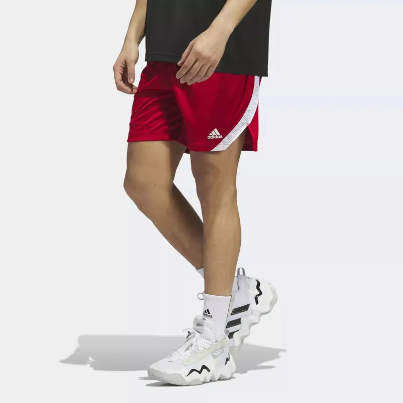 Adidas M ICON SQUAD S Basketball Shorts Men's Red-1