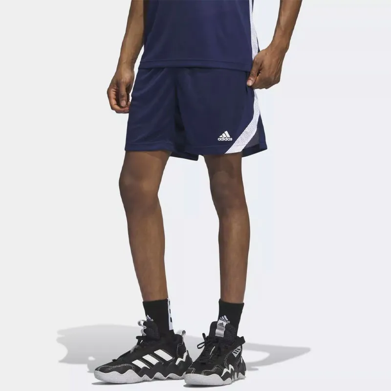Adidas M ICON SQUAD S Basketball Shorts Men's Marine Blue-1
