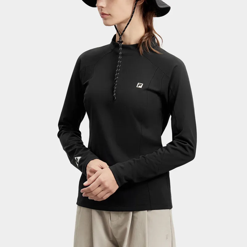 FILA T Shirt Women's Pitch Black-2